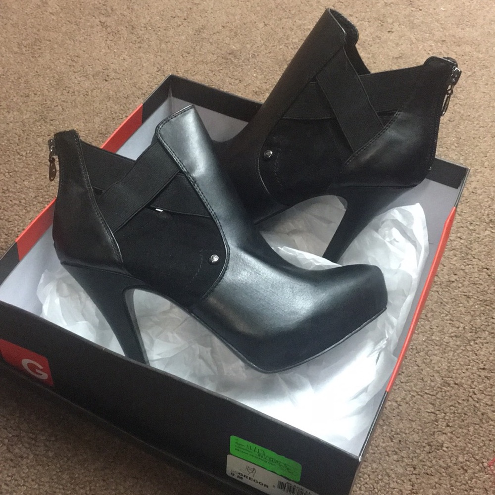 G by Guess Black booties